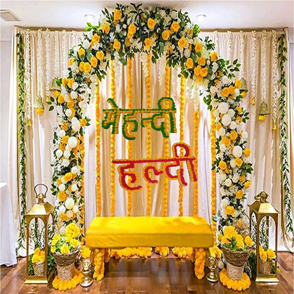 Mehendi & Haldi Decor
